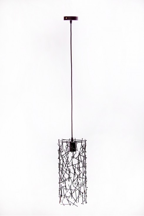 Світильник підвісний BARREL RANDOM 400 чорний