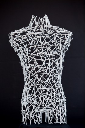 Манекен чоловічий арт-деко із цвяхів Arkansas 00901