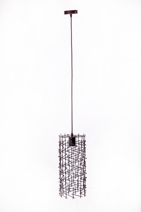 Світильник підвісний BARREL 400 чорний