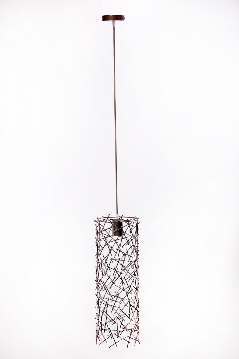 Світильник підвісний BARREL RANDOM 500 темно-сірий